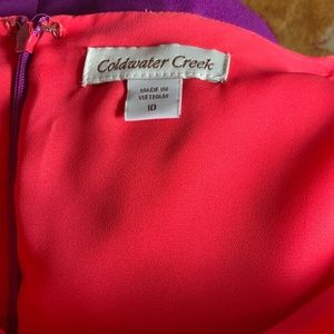 Woman’s Coldwater Creek dress - worn once!